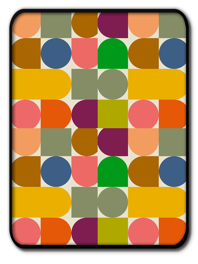 Plateau métal - Abstract 7 - 15 x 20 cm