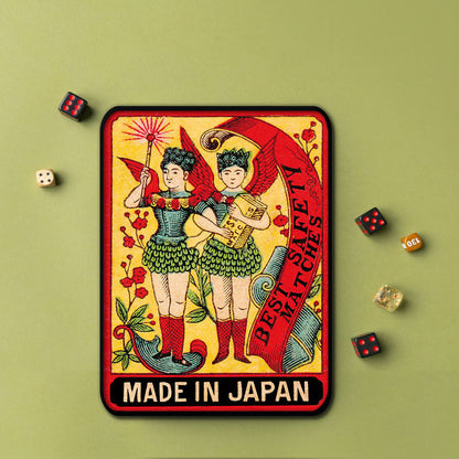 Plateau métal - Safety Matches - Fairies - 15 x 20 cm