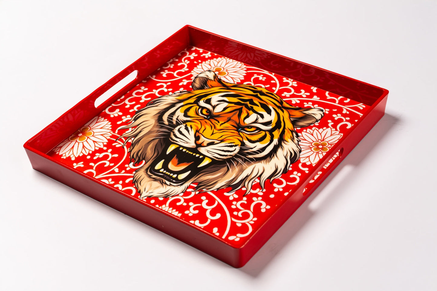 Red Tiger - 33 x 33 cm