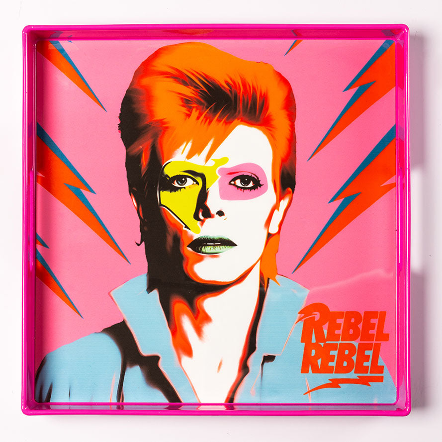 Bowie Pink - 33 x 33 cm