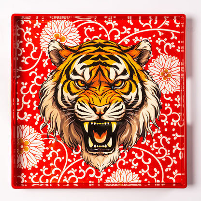 Red Tiger - 33 x 33 cm