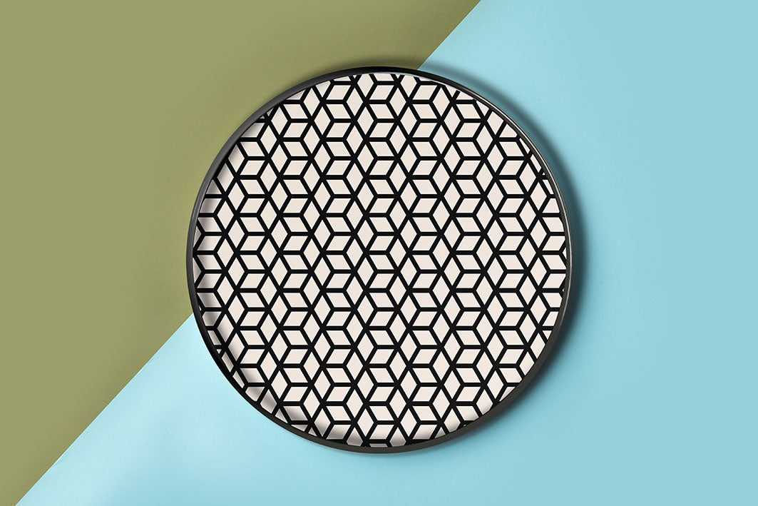 Metal Tray - Abstract 1 - 20 cm