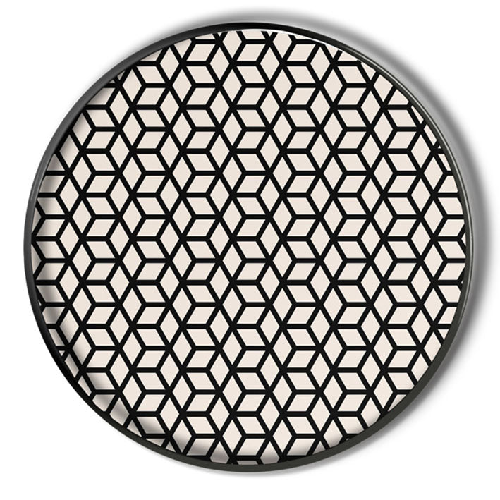 Metal Tray - Abstract 1 - 20 cm