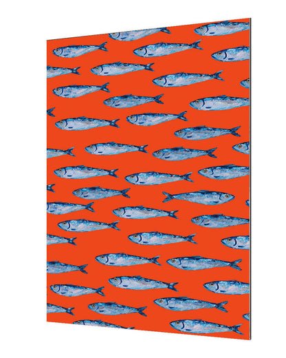 Alice Straker - Sardines Swimming Orange