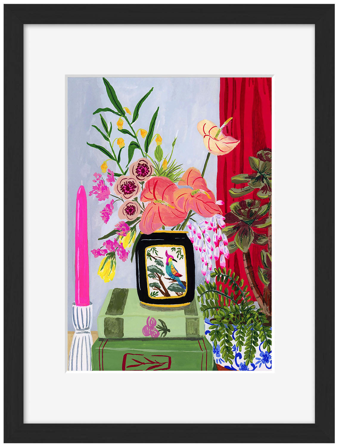 Sarah Gesek - Bird vase