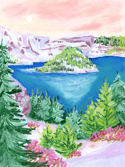 Sarah Gesek - Crater lake