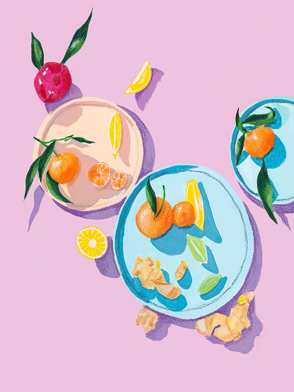 Sarah Gesek - Pink fruit