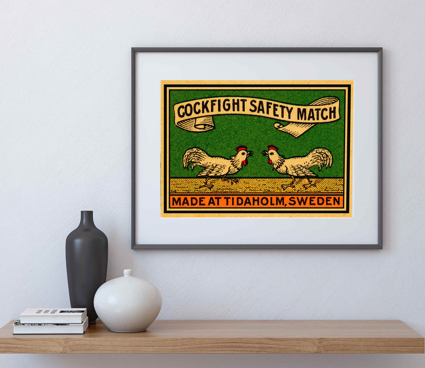 Safety Matches - Cock Fight