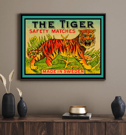 Safety Matches - The Tiger