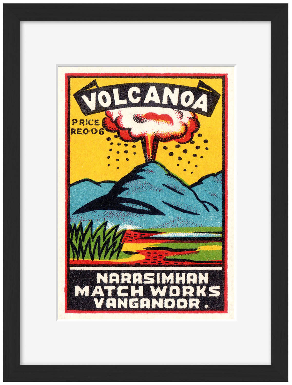 Safety Matches - Volcanoa