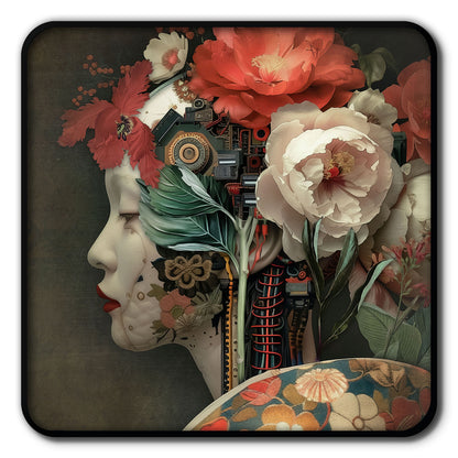 Plateau métal - Alisa - The Botanical Robot 2 - 15 x 15 cm