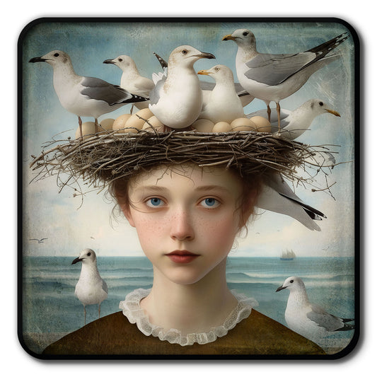 Metal Tray - Alisa - The Seagull Nest - 15 x 15 cm