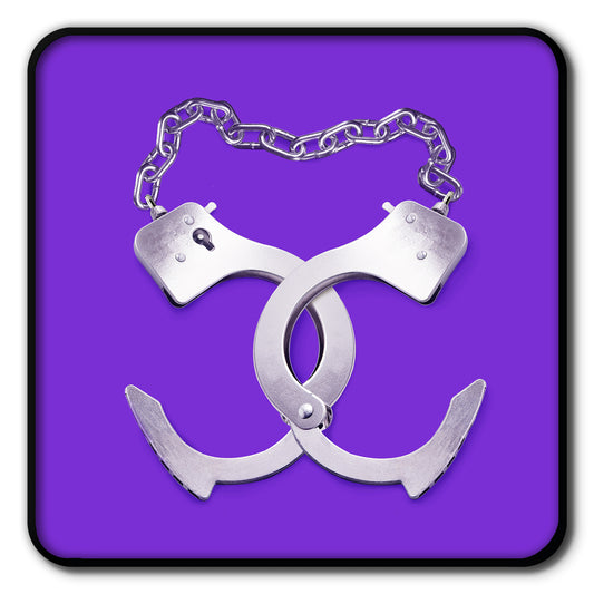 Metal Tray - Artem - Fashion police - 15 x 15 cm