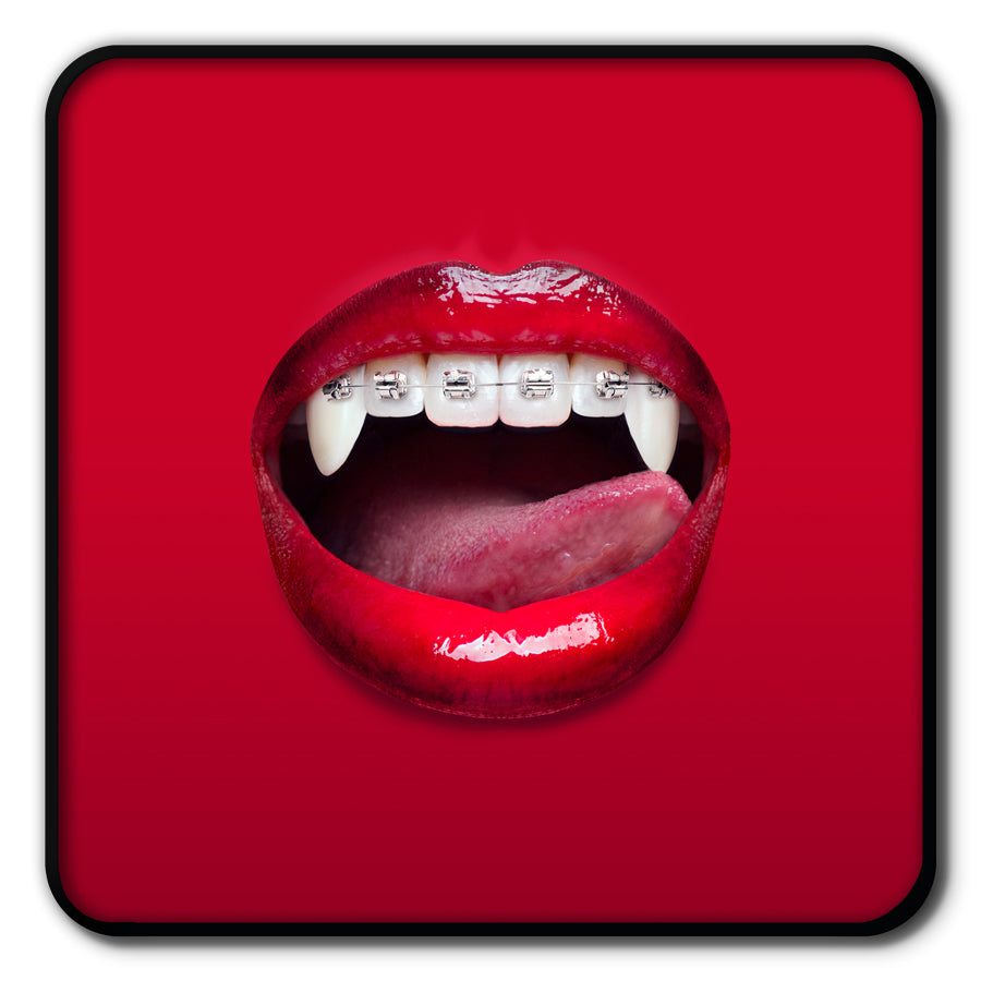 Plateau métal - Artem - Vampires Braces - 15 x 15 cm