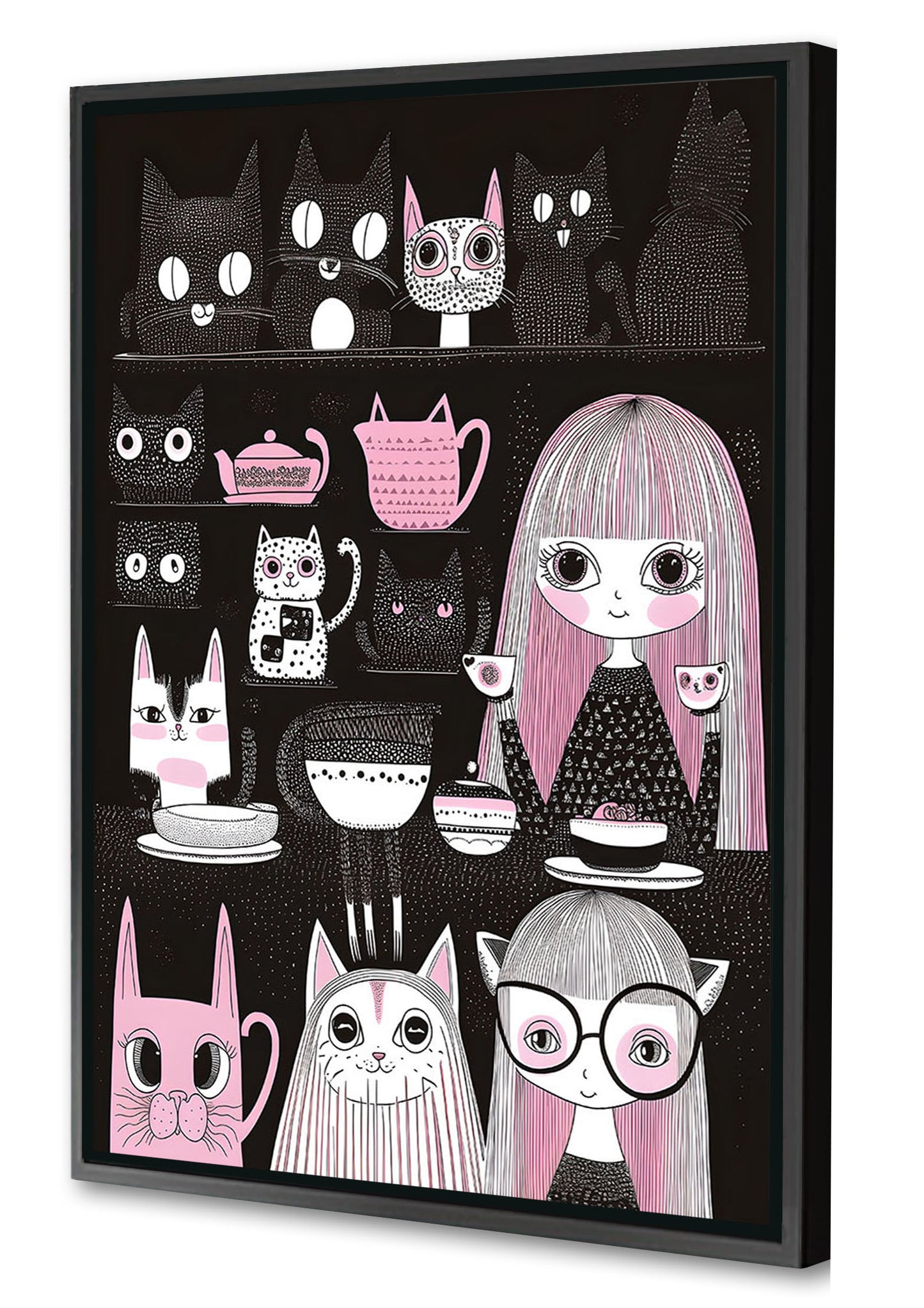 Tany Autoshi - The girl and the cats # 1