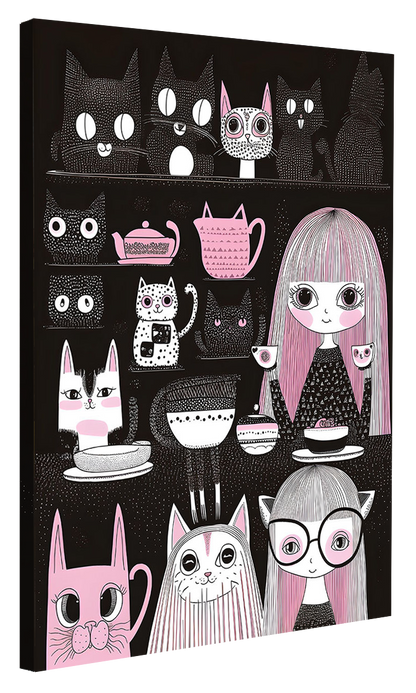 Tany Autoshi - The girl and the cats # 1