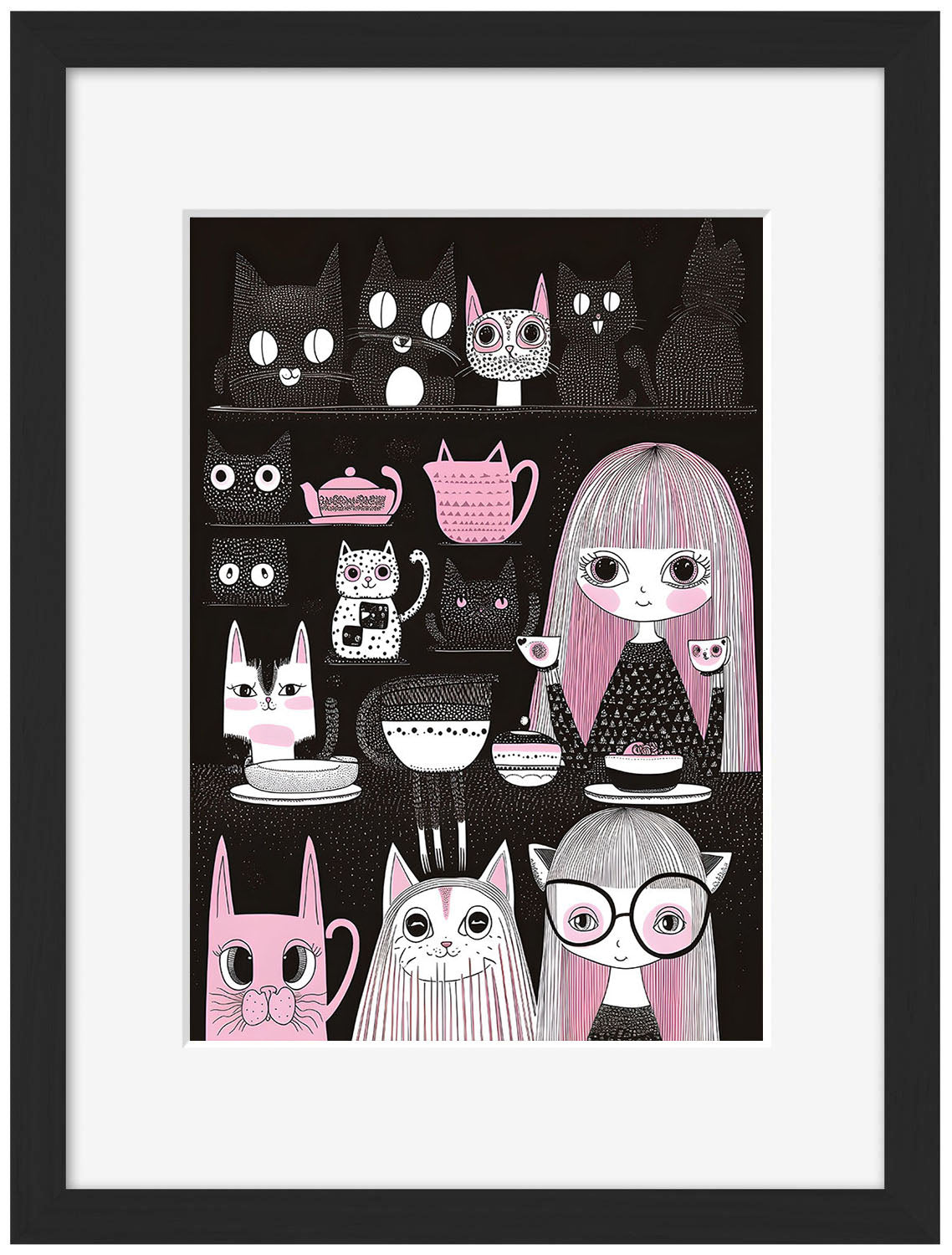 Tany Autoshi - The girl and the cats # 1