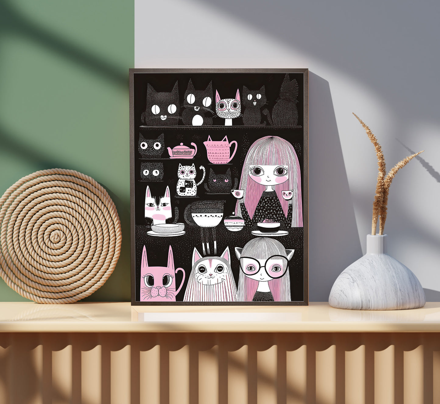 Tany Autoshi - The girl and the cats # 1