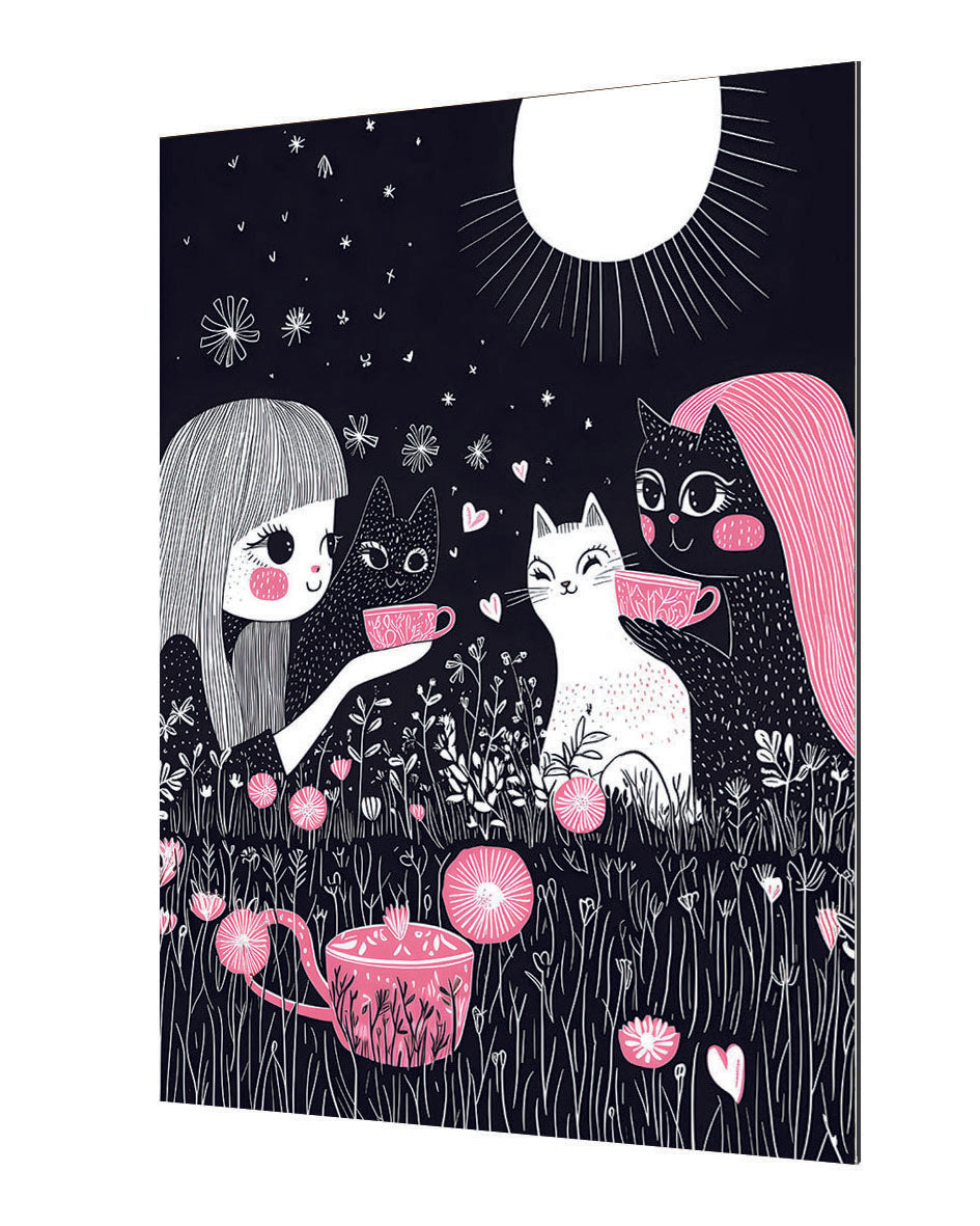 Tany Autoshi - The girl and the cats # 2