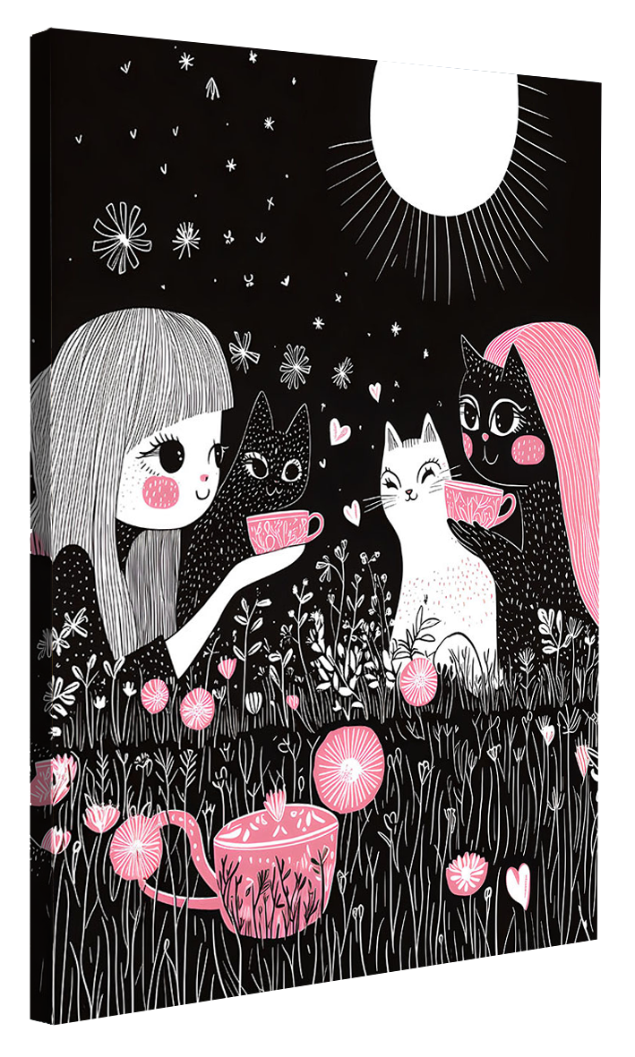 Tany Autoshi - The girl and the cats # 2
