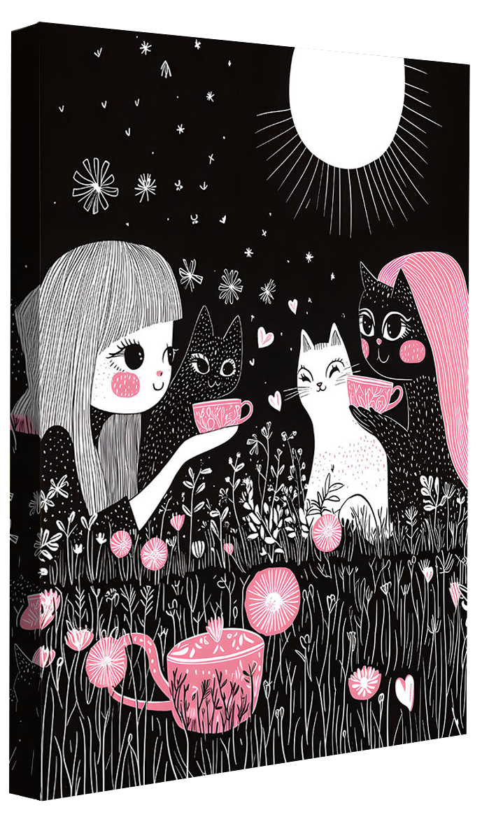 Tany Autoshi - The girl and the cats # 2