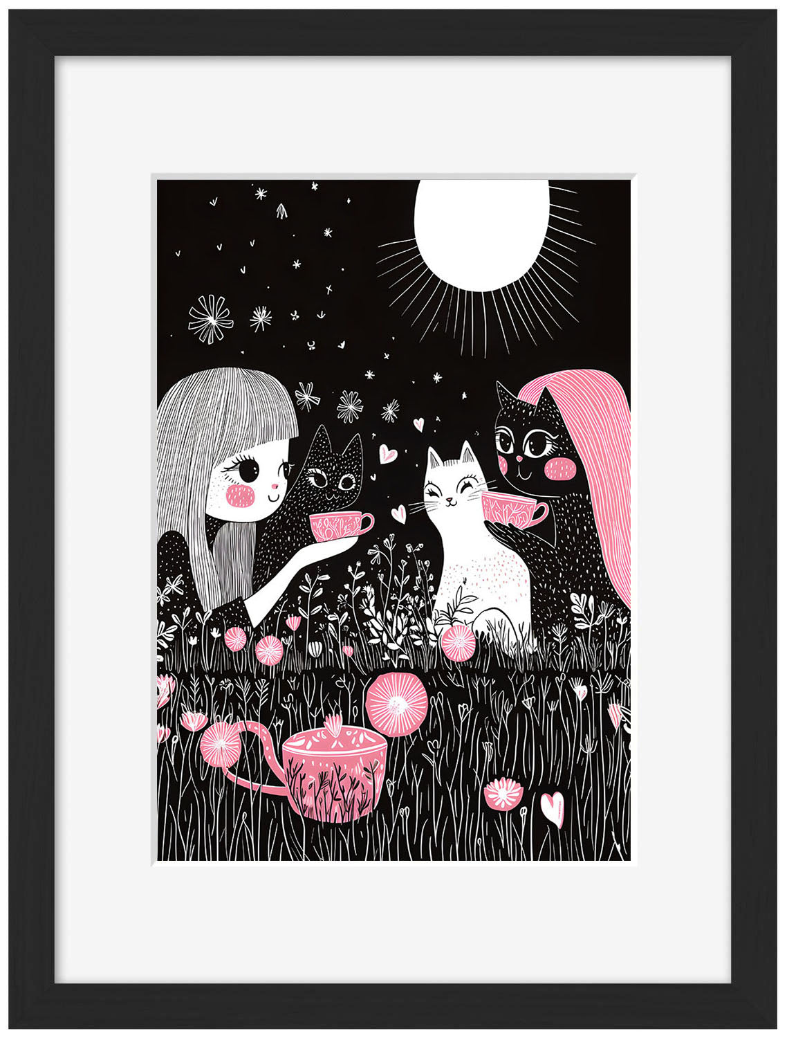 Tany Autoshi - The girl and the cats # 2