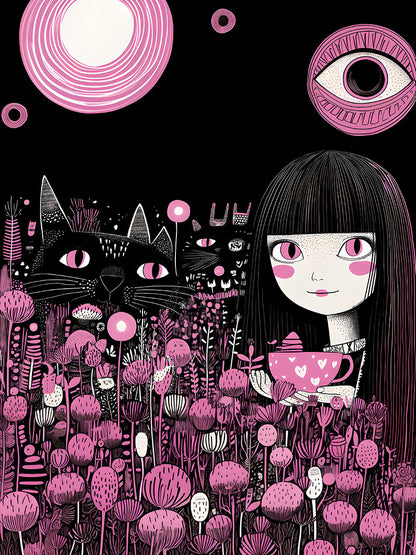 Tany Autoshi - The girl and the cats # 3