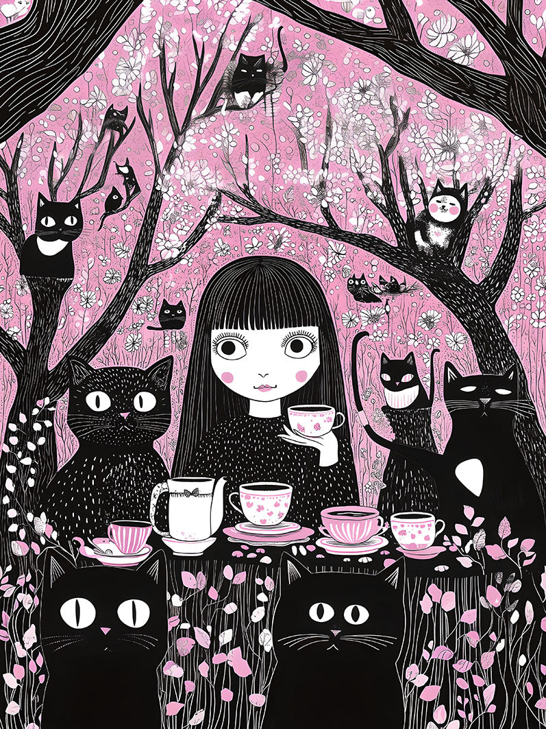 Tany Autoshi - The girl and the cats # 4