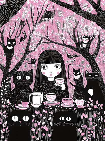 Tany Autoshi - The girl and the cats # 4