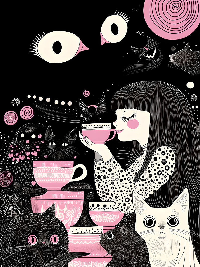 Tany Autoshi - The girl and the cats # 6