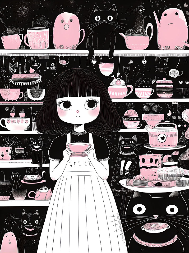 Tany Autoshi - The girl and the cats # 8