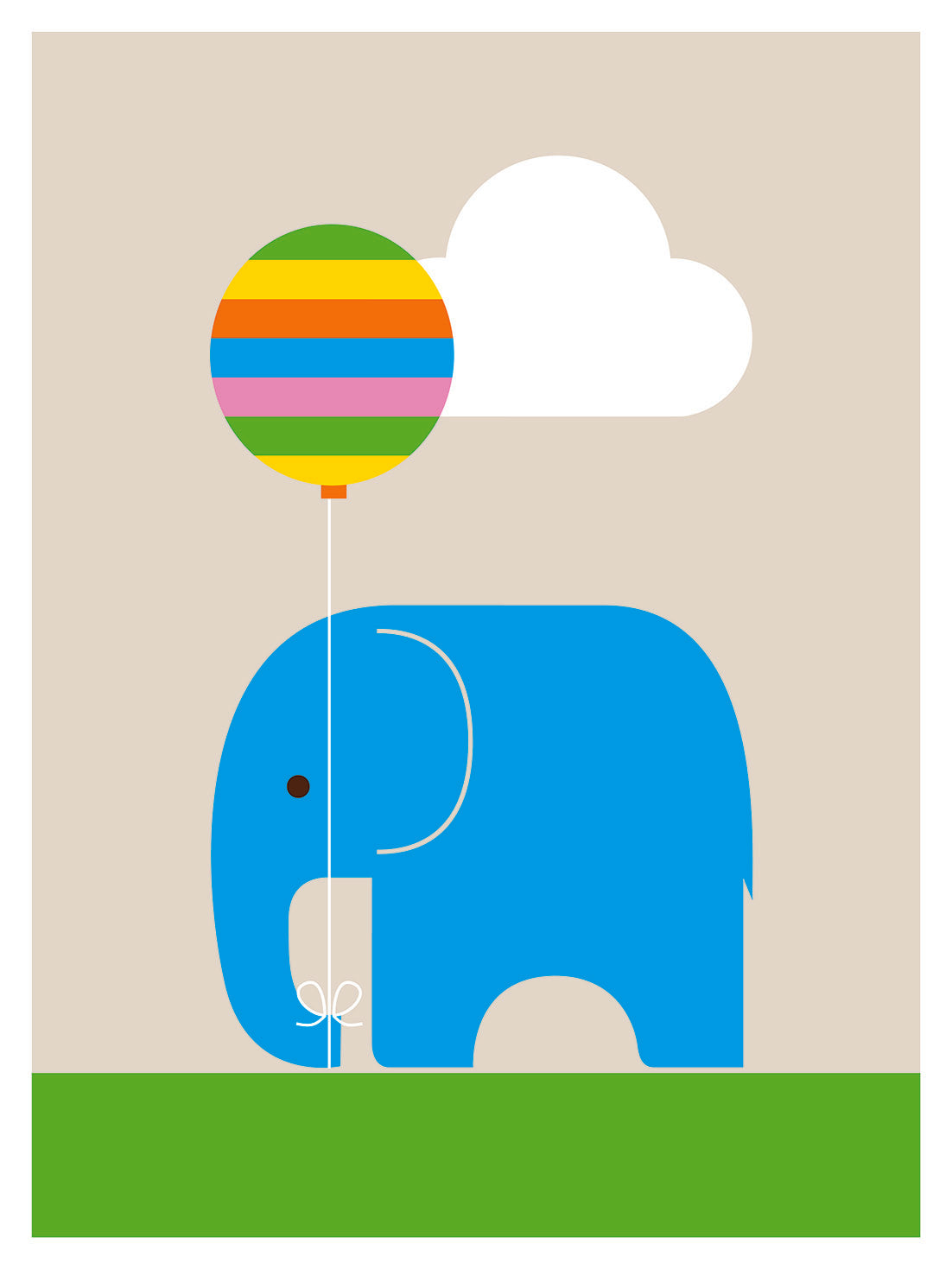 Dicky Bird -  Elephant & Balloon