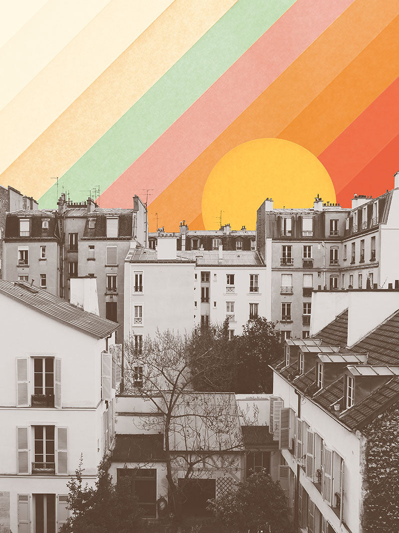 Florent Bodart - Rainbow sky above Paris