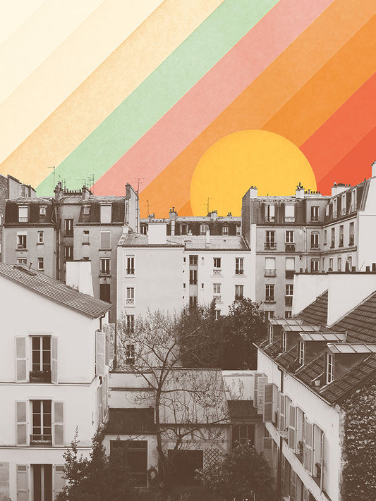 Florent Bodart - Rainbow sky above Paris
