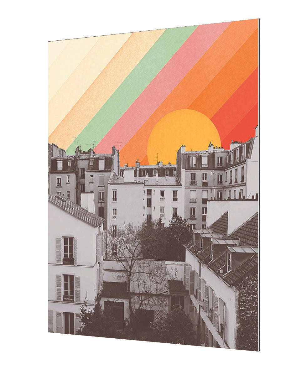 Florent Bodart - Rainbow sky above Paris