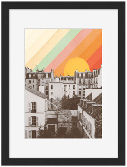 Florent Bodart - Rainbow sky above Paris