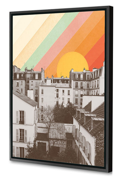 Florent Bodart - Rainbow sky above Paris