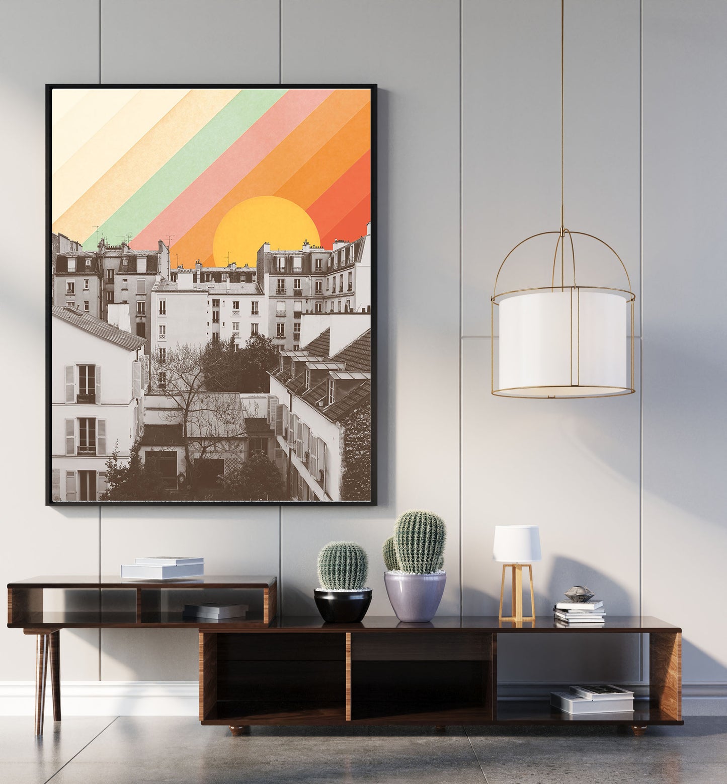 Florent Bodart - Rainbow sky above Paris