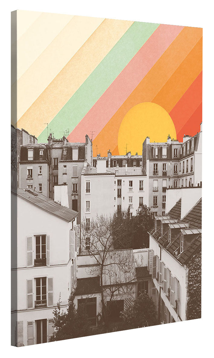 Florent Bodart - Rainbow sky above Paris
