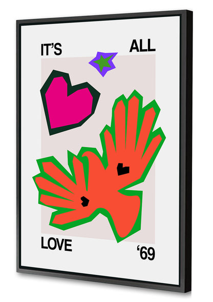 Frances Collett -  It's All Love Dove Orange