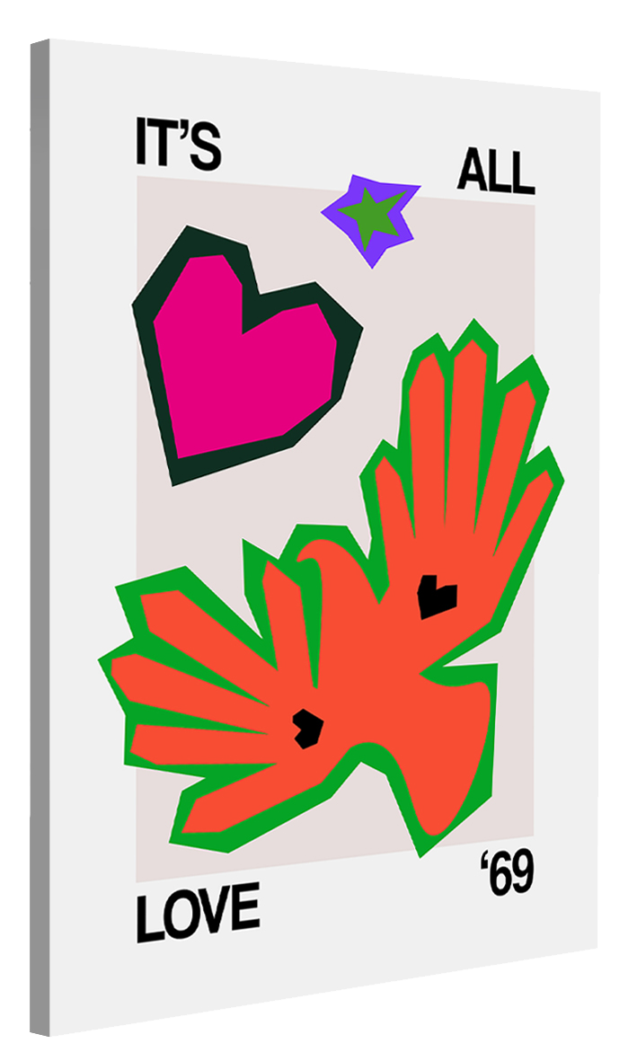 Frances Collett -  It's All Love Dove Orange