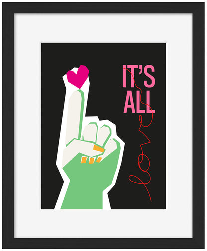 Frances Collett -  It's All Love Finger Grey