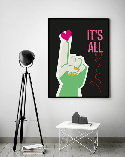 Frances Collett -  It's All Love Finger Grey