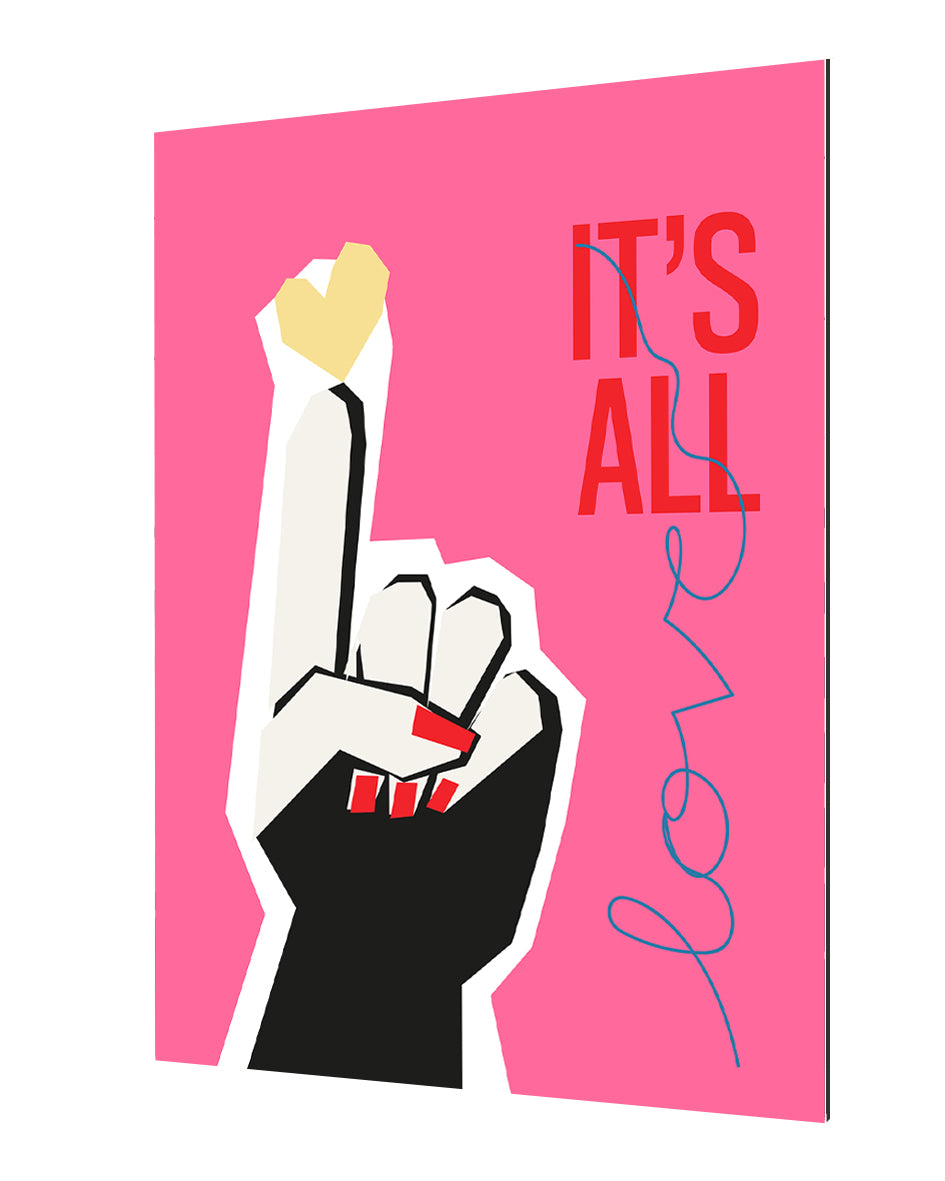 Frances Collett -  It's All Love Finger Pink