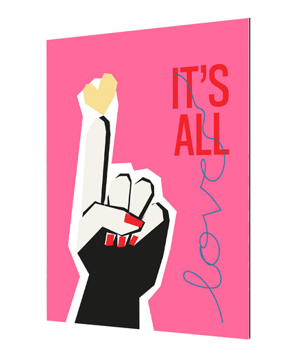 Frances Collett -  It's All Love Finger Pink