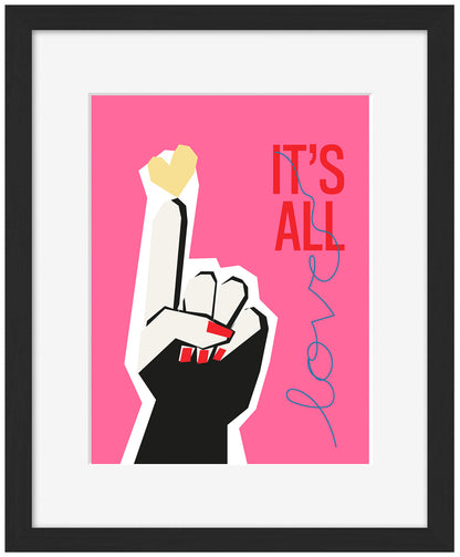 Frances Collett -  It's All Love Finger Pink