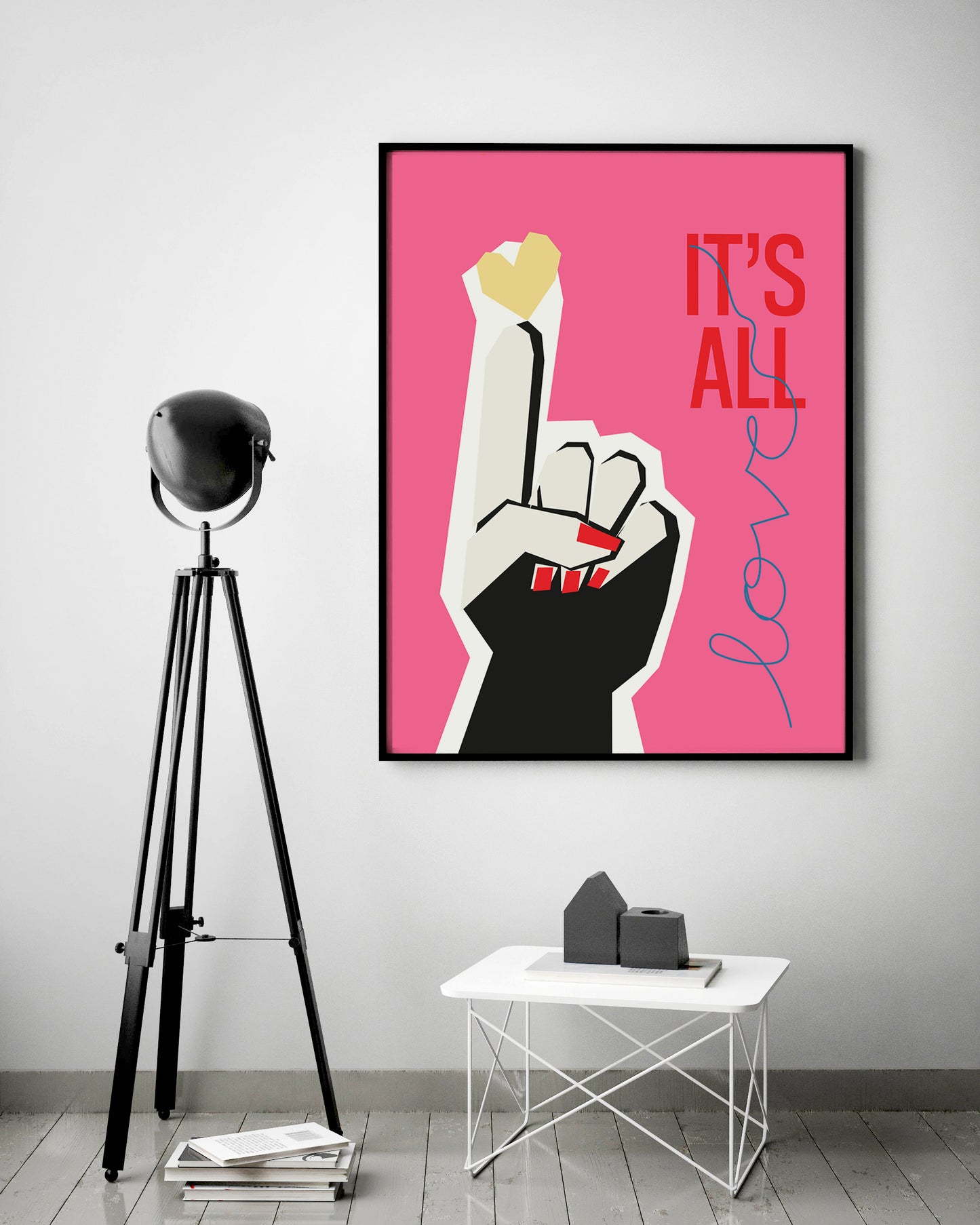 Frances Collett -  It's All Love Finger Pink