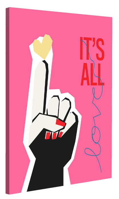 Frances Collett -  It's All Love Finger Pink