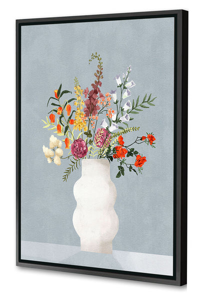 Goed Blauw - Flowers in Vase Blue
