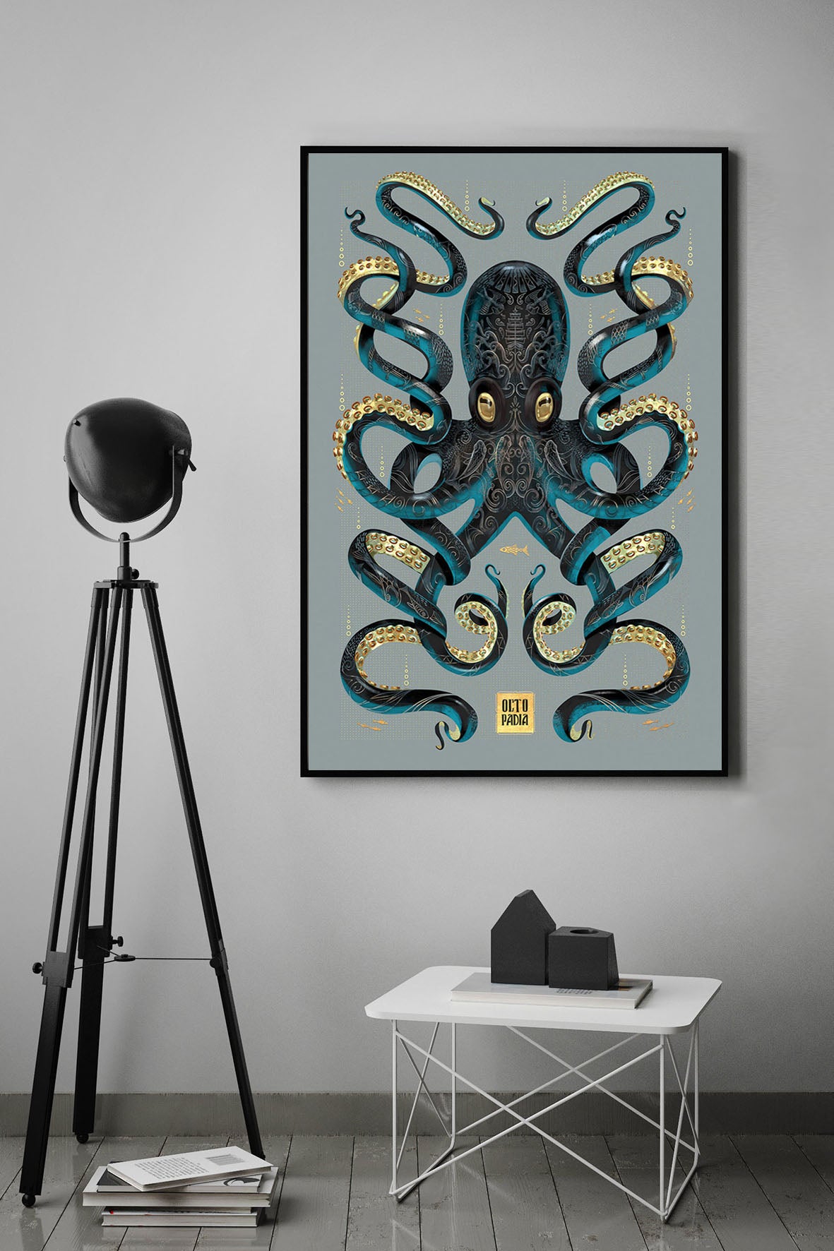 Mark Harrison -  Octopus Black & Gold